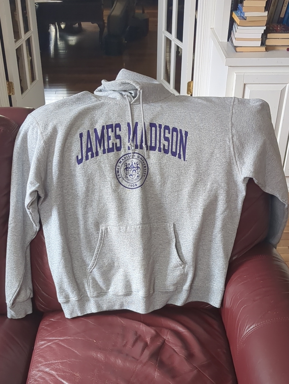 Champion Gray James Madison Sweatshirt